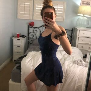 Brandy blue tie-dye dress💙